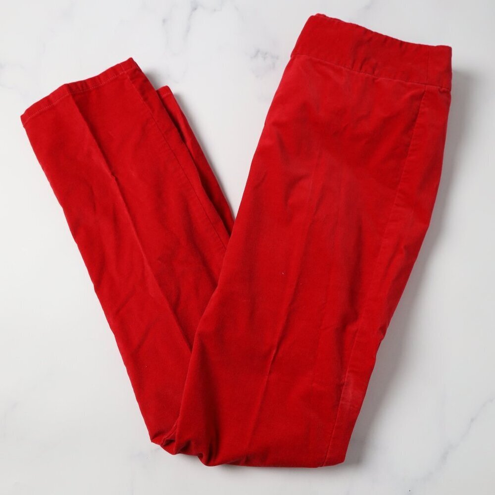 LOFT Marisa Red Skinny Pants